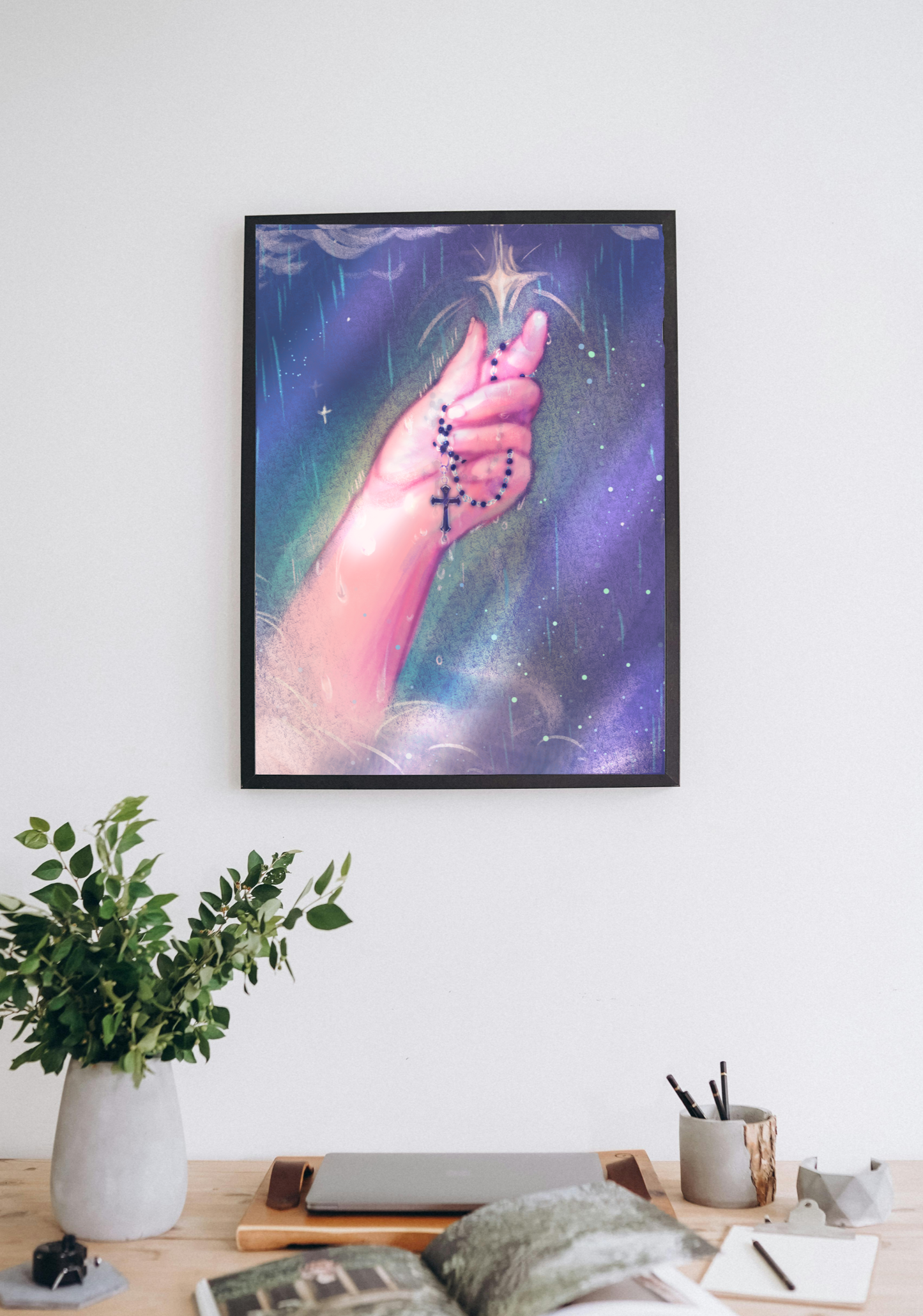 Give yourself A Hand | Fundraiser Print | Digital Download