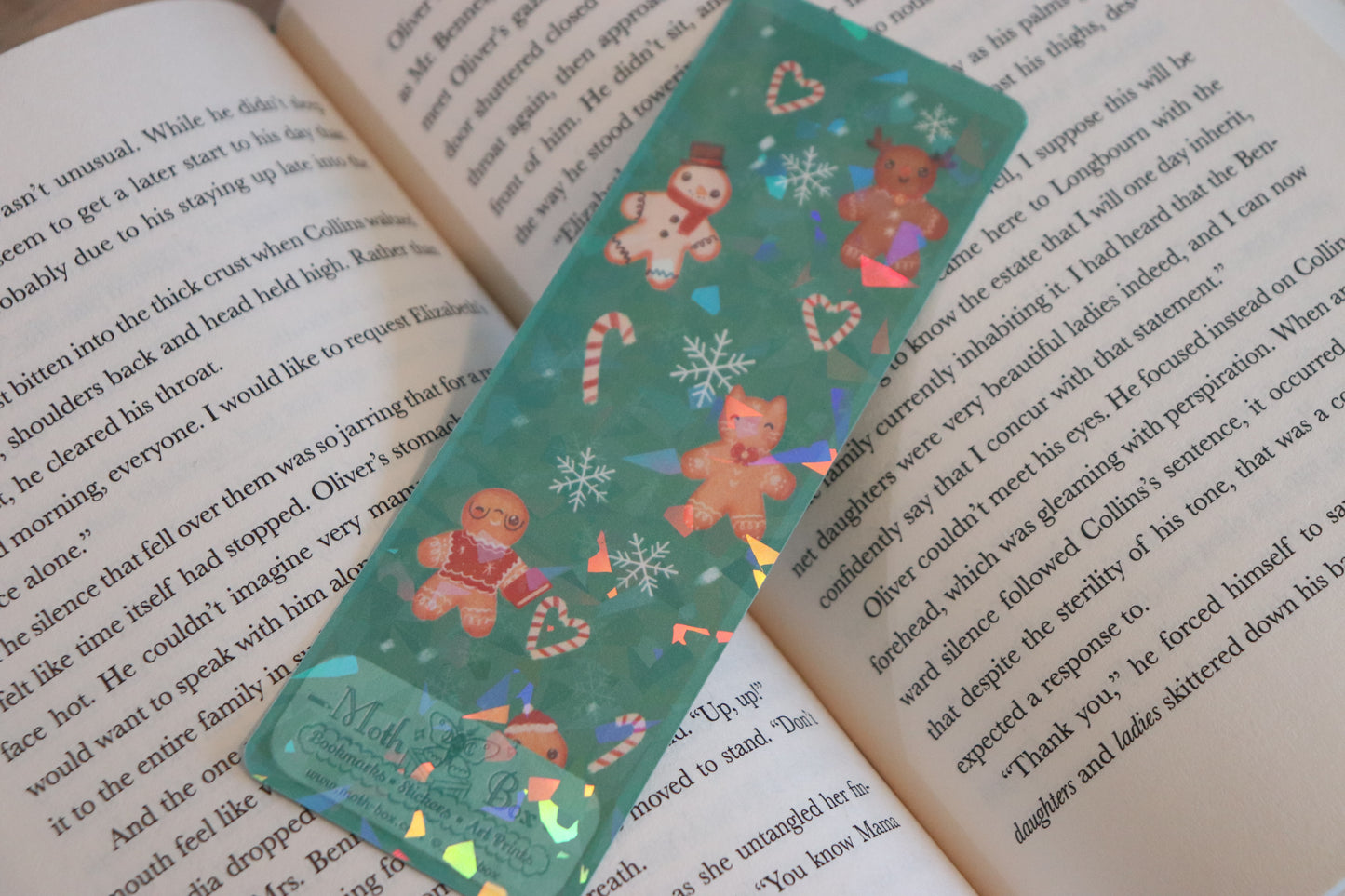 Gingerbread Friends Bookmark