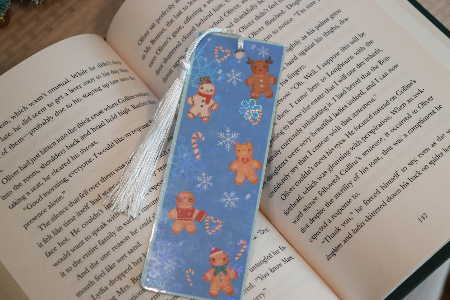 Gingerbread Friends Bookmark