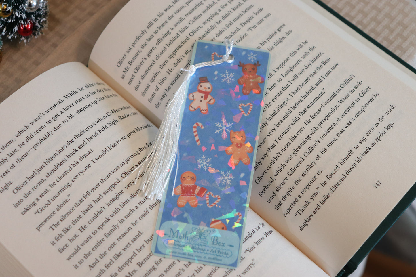 Gingerbread Friends Bookmark